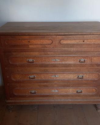 cassettiera comò in legno
