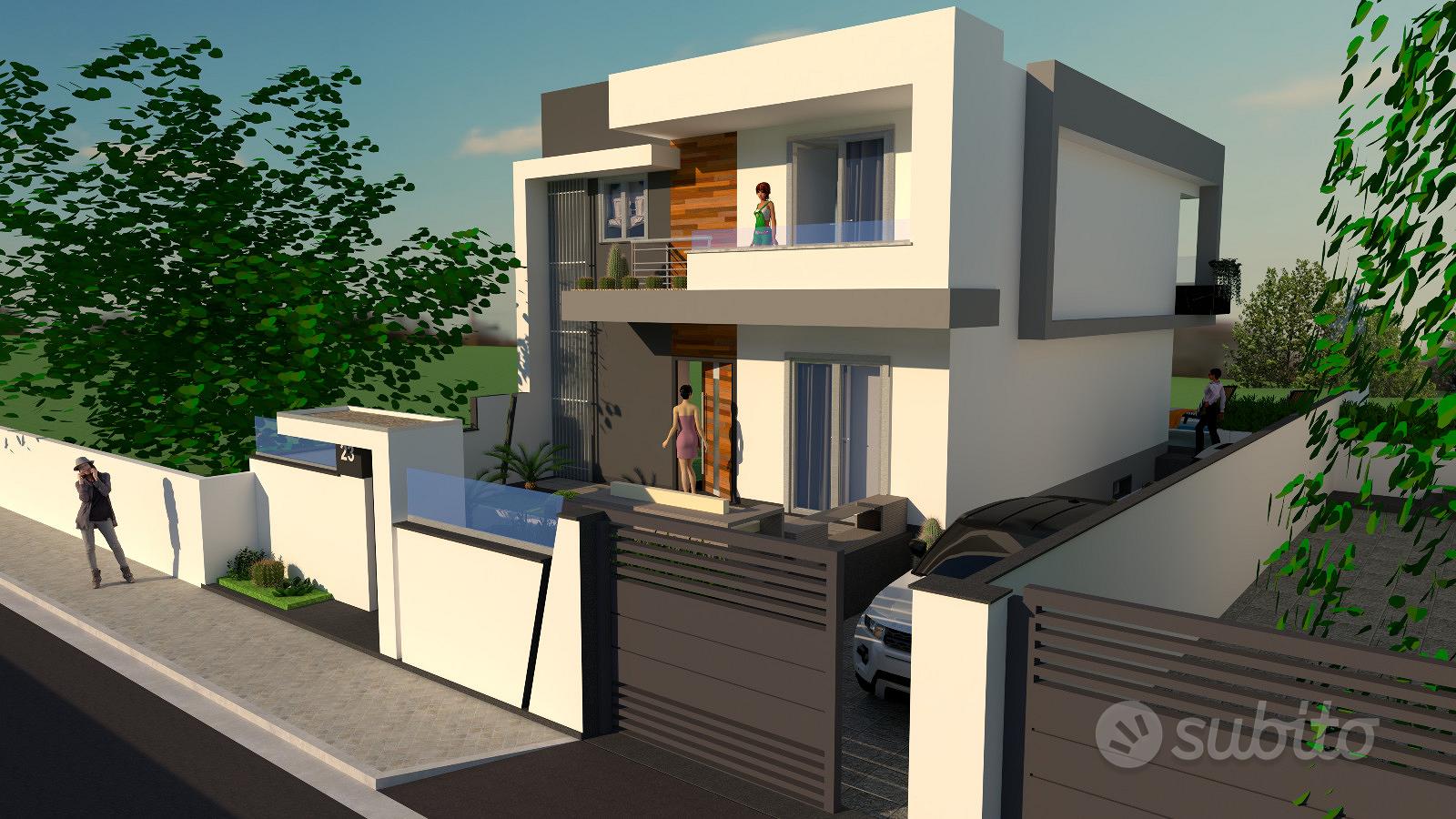 Terreno Edificabile con concessione per 3 ville - Vista 4
