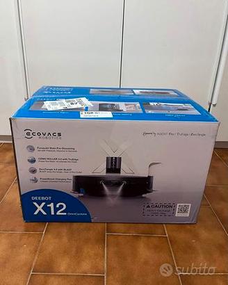 ECOVACS X12 OMNICYCLONE Robot Aspirapolvere