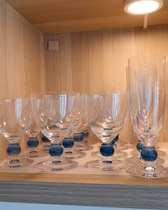 Servizio bicchieri cristallo da 12