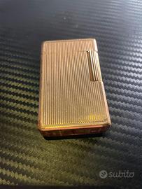 Accendino S.T. Dupont Paris Plaqué Or G oro