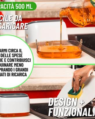 Dosatore sapone cucina  dispenser sapone piatti