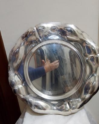 Vassoio rotondo placcato argento!!