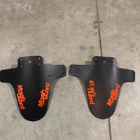 Coppia parafanghi in platica per mtb