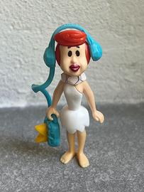 Wilma con Walkman Flintstones 2000 Kinder K01N69