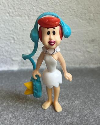Wilma con Walkman Flintstones 2000 Kinder K01N69