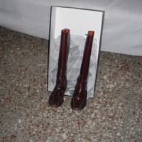 Stivali di pelle rossetti