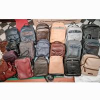 zaini e borselli piquadro e the bridge in pelle 