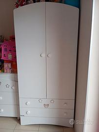 Armadio cassettiera fasciatoio