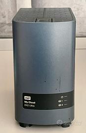 WD My Cloud EX2 Ultra, NAS a 2 bay, senza HDD