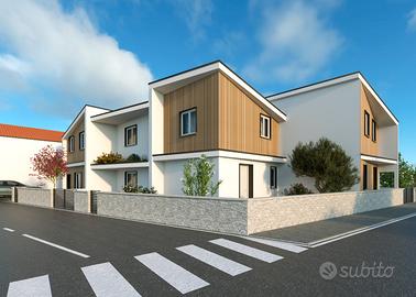 Villa caposchiera con garage