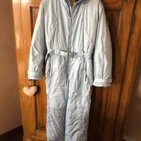 Tuta intera sci snowboard "Cacao" tg 42 azzurra