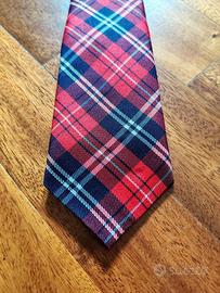 Cravatta Krizia Slim Tartan