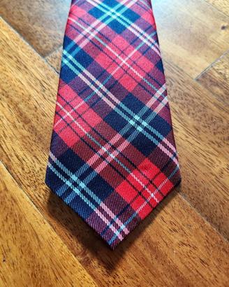 Cravatta Krizia Slim Tartan