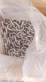 Catena ancora calibrata zincata 10 mm - 25  metri