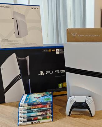 PS5 PRO 2TB + LETTORE + 6 GIOCHI PRONTA PER GTA 6