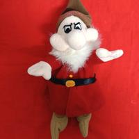 Peluche nano brontolo 30 cm con zip sulla schiena