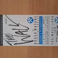 Biglietto concerto The Wall 1990 Roger Waters