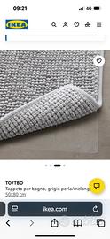 Tappeto bagno ikea