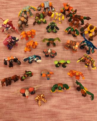  piccolo..Gormiti 30 pezzi misti giochi preziosii