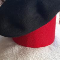 Berretto basco vintage lana merino,originaleSpagna