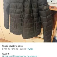 Giubbino pirex