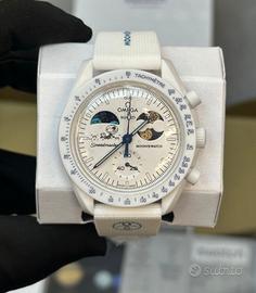 Swatch Omega X Mission Earthphase