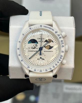 Swatch Omega X Mission Earthphase