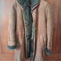 cappotto in camoscio