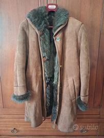 cappotto in camoscio