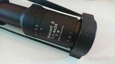 Cannocchiale ottica Zeiss Diavari z 1.1-4x24