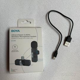 Microfono wireless Boya