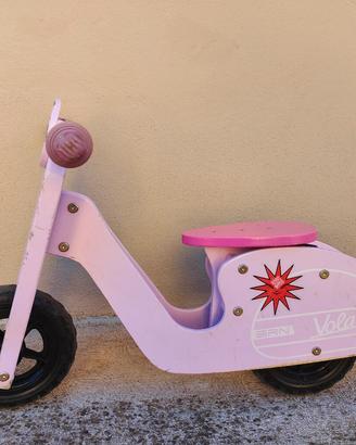 bici bicicletta senza pedali BRN vola 50 vespa