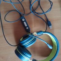 Cuffie microfonate imbottite a filo 