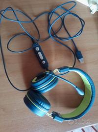 Cuffie microfonate imbottite a filo 