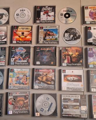 lotto collezione giochi sony play station 1 ps1