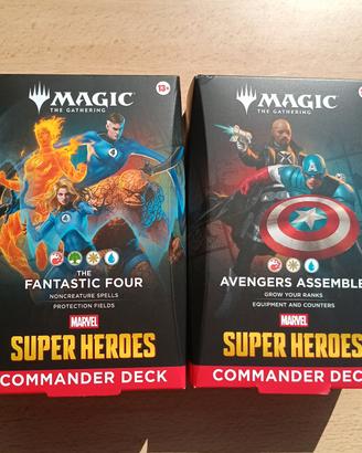 Magic 2 Commander Marvel Fantastic 4 + Avengers  