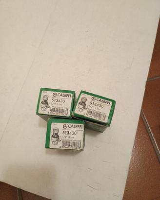 valvole sicurezza Caleffi 