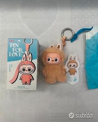 Popmart Labubu Pin for Love - Lettera S