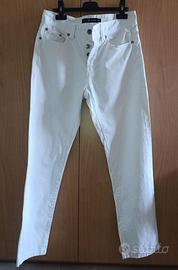 jeans uomo bianchi