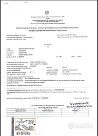 Licenza pesca GSA 18 – 3 GT –Potenza 52,95 KW