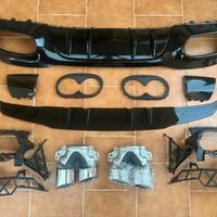 Diffusore ABS + terminali classe A W177 A45 look