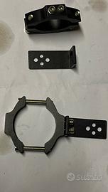 Staffe portafaro in alluminio