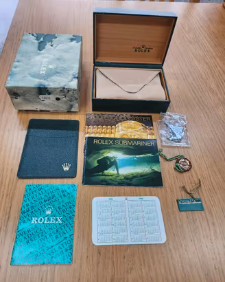 corredo originale rolex submariner