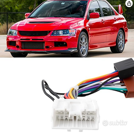 Cavo Adattatore ISO Per Autoradio Lancer Evo e...