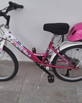 bici bambina ruote  da 20"