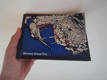 Quadro monaco grand prix circuito f1 