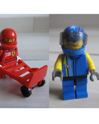 LEGO Minifigure Racers Driver Ferrari Stuntman