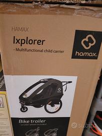 Hamax ixplorer carrello bici perfetto 