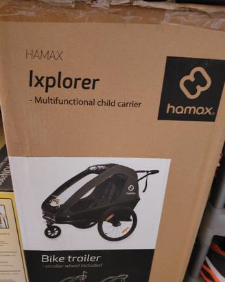 Hamax ixplorer carrello bici perfetto 